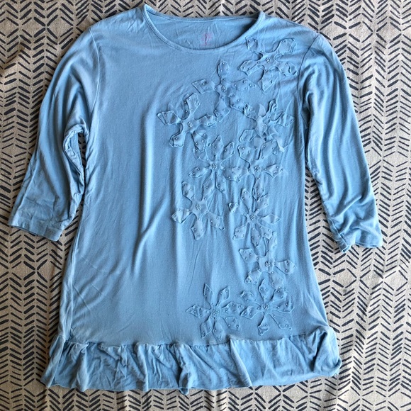 JW Style-Flower 💐Tunic - Picture 3 of 5